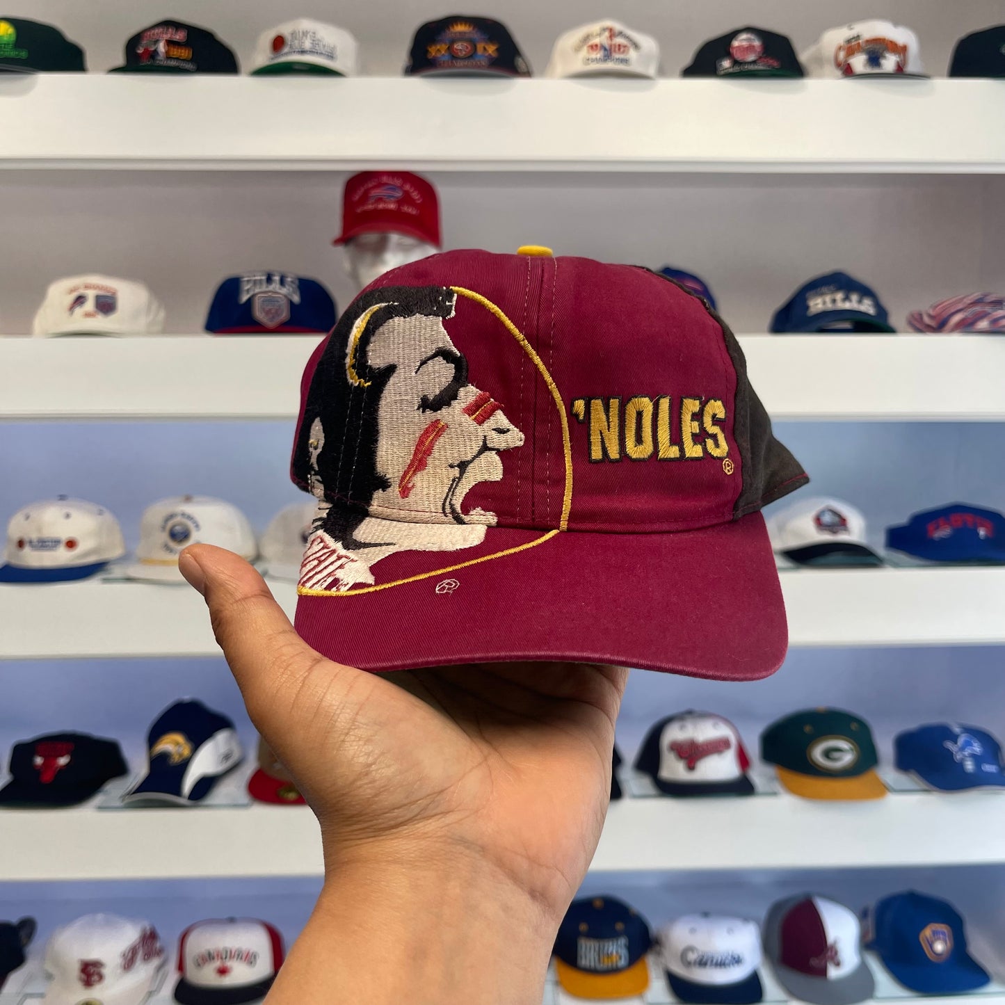 Vintage 1990s Florida State Seminoles Twill Snap Back