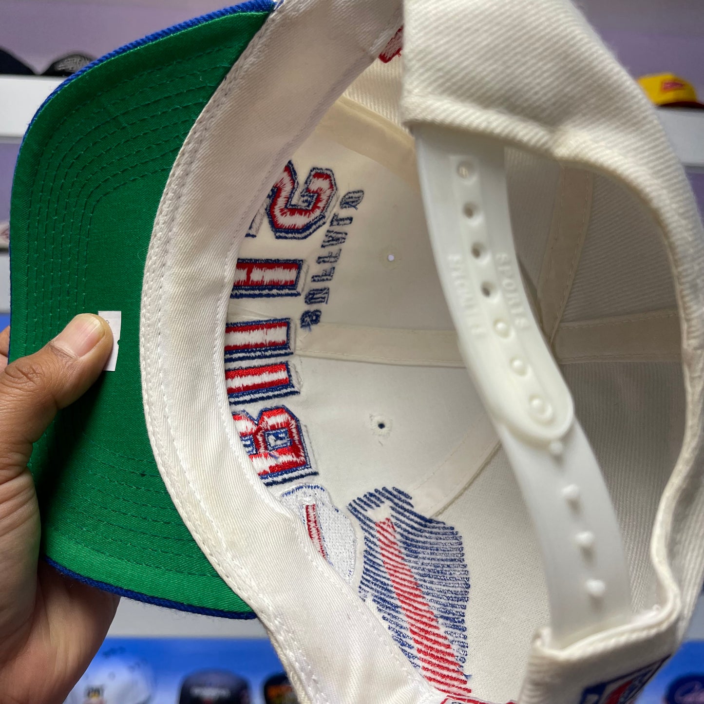 Vintage 1990s Buffalo Bills Sports Specialties Jim Kelly Signed Snap Back