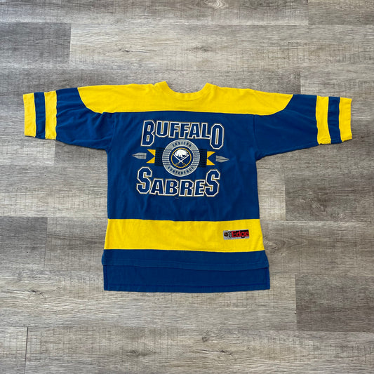 Vintage 1990s NHL Buffalo Sabres T Shirt Size Large