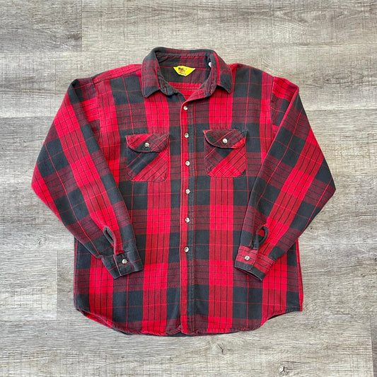 Vintage 1990s Flannel Shirt Size XL