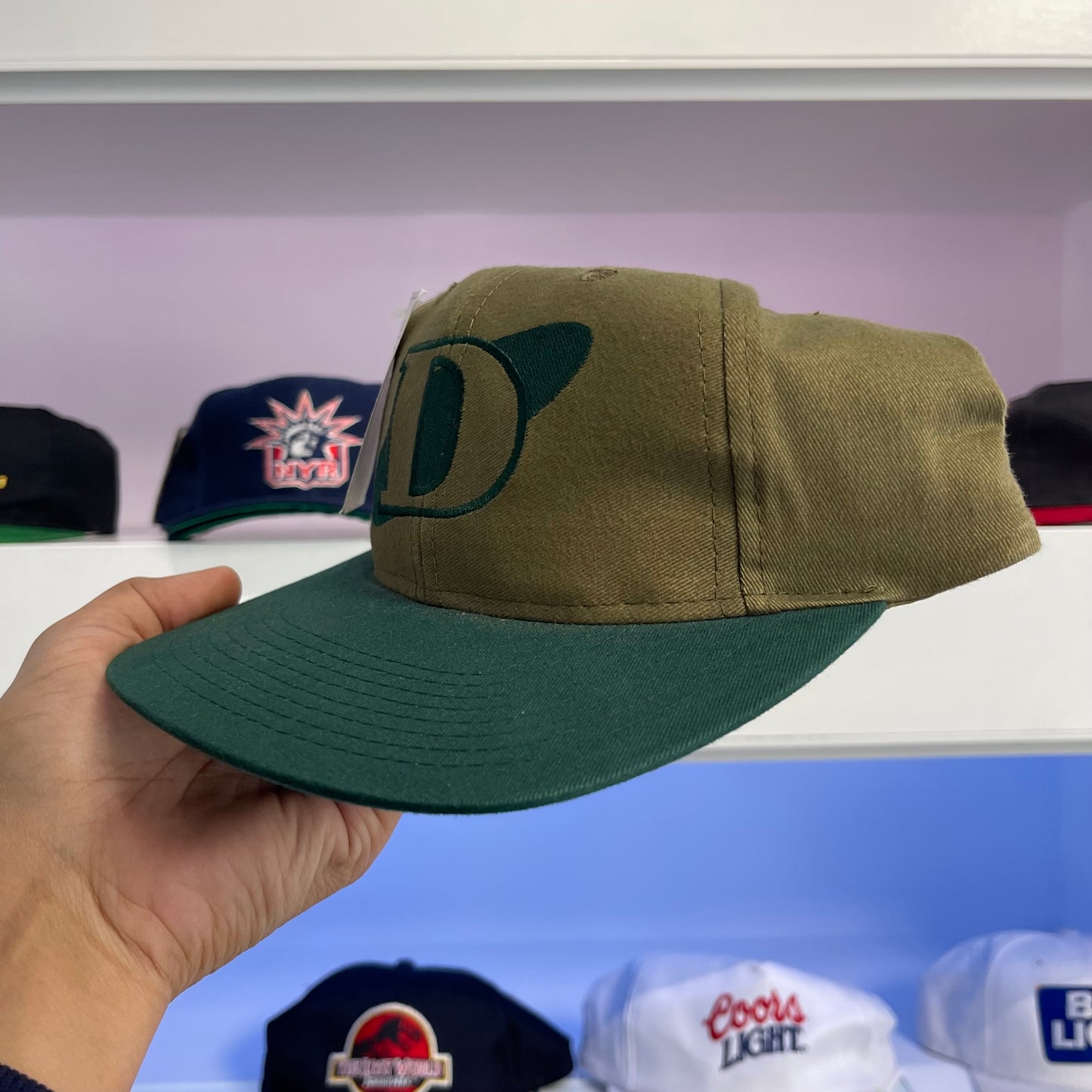 1990s Discus Athletic Logo 7 Twill Snap Back