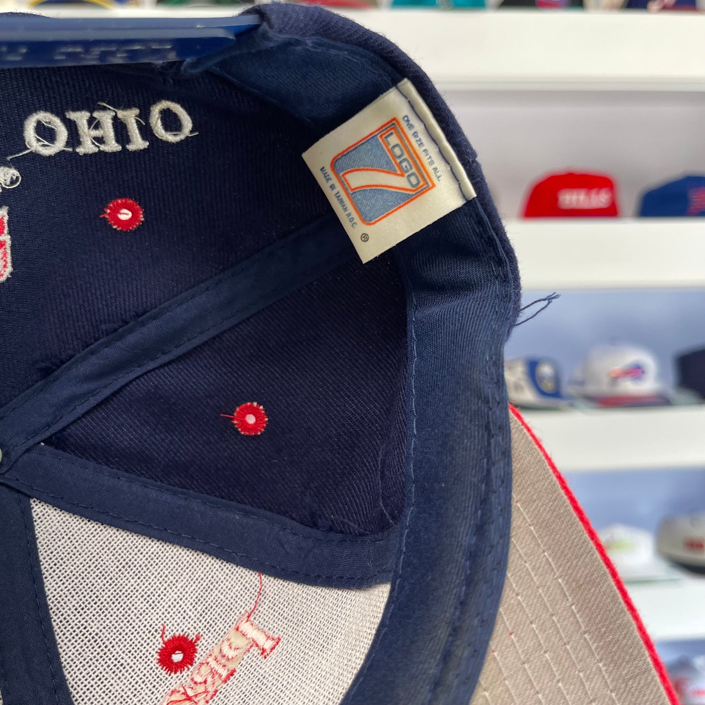 Vintage 1990s NFL Pro Football Hall of Fame Snap Back