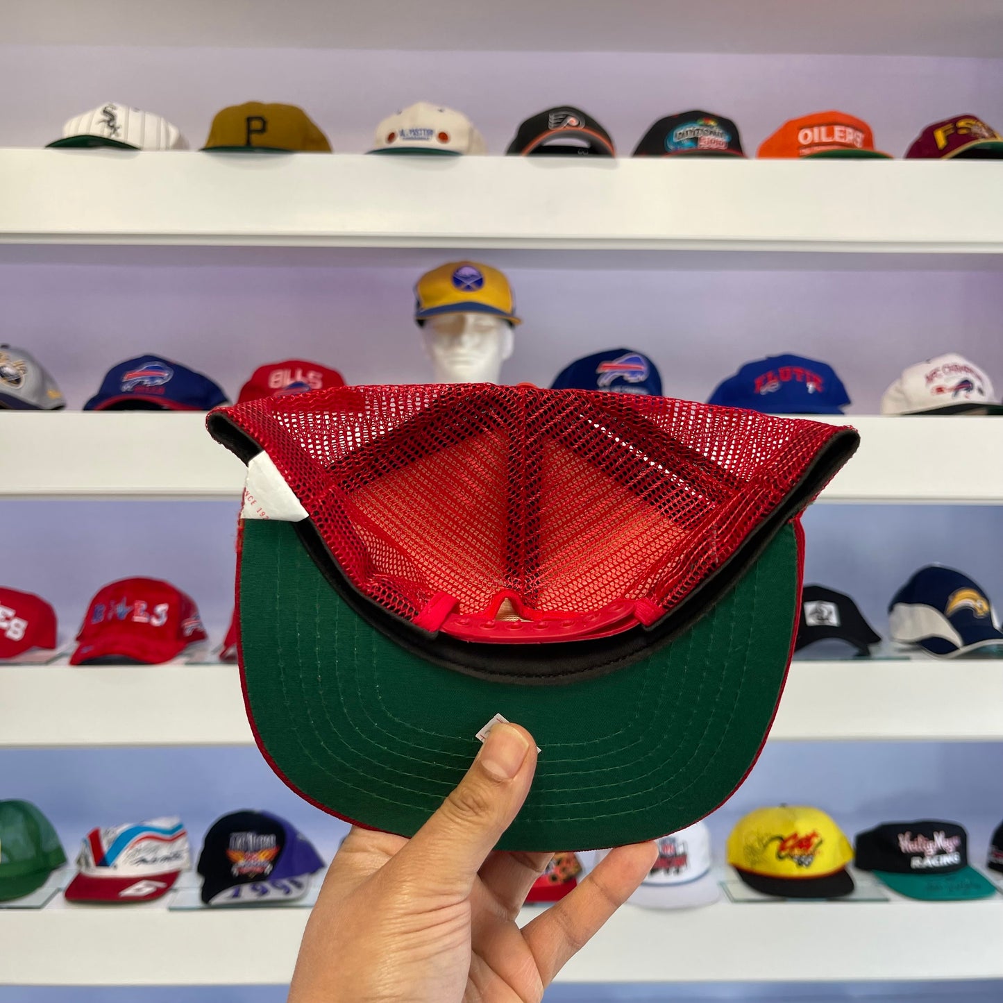 Vintage Buffalo Crushed Stone Trucker Snap Back