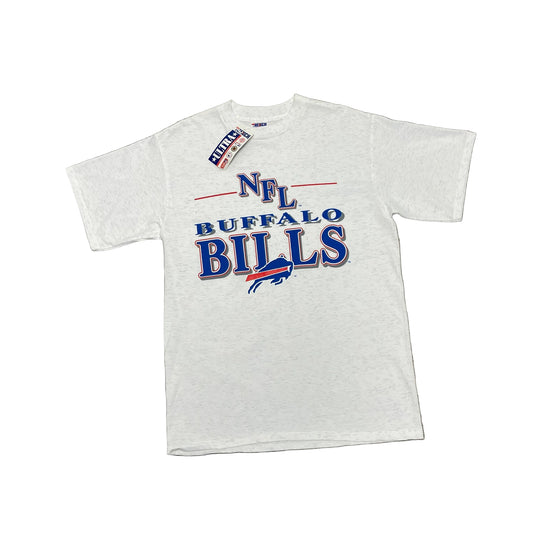 Vintage 1990s Buffalo Bills Trench Shirt Dead Stock New with Tags Size XL