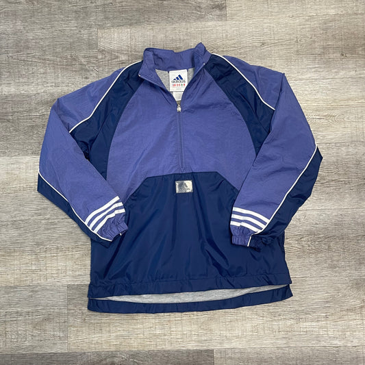 Vintage 1990s Adidas Windbreaker Jacket Size Small
