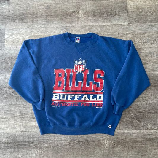 Vintage 1995 NFL Buffalo Bills Crewneck Size XXL