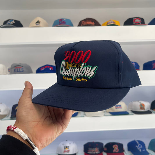 Vintage 1998 Hyundai Unicorns Champions Korean Series Strap Back