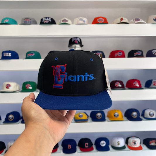 Vintage 1990s NFL New York Giants Wool Snap Back Dead Stock New