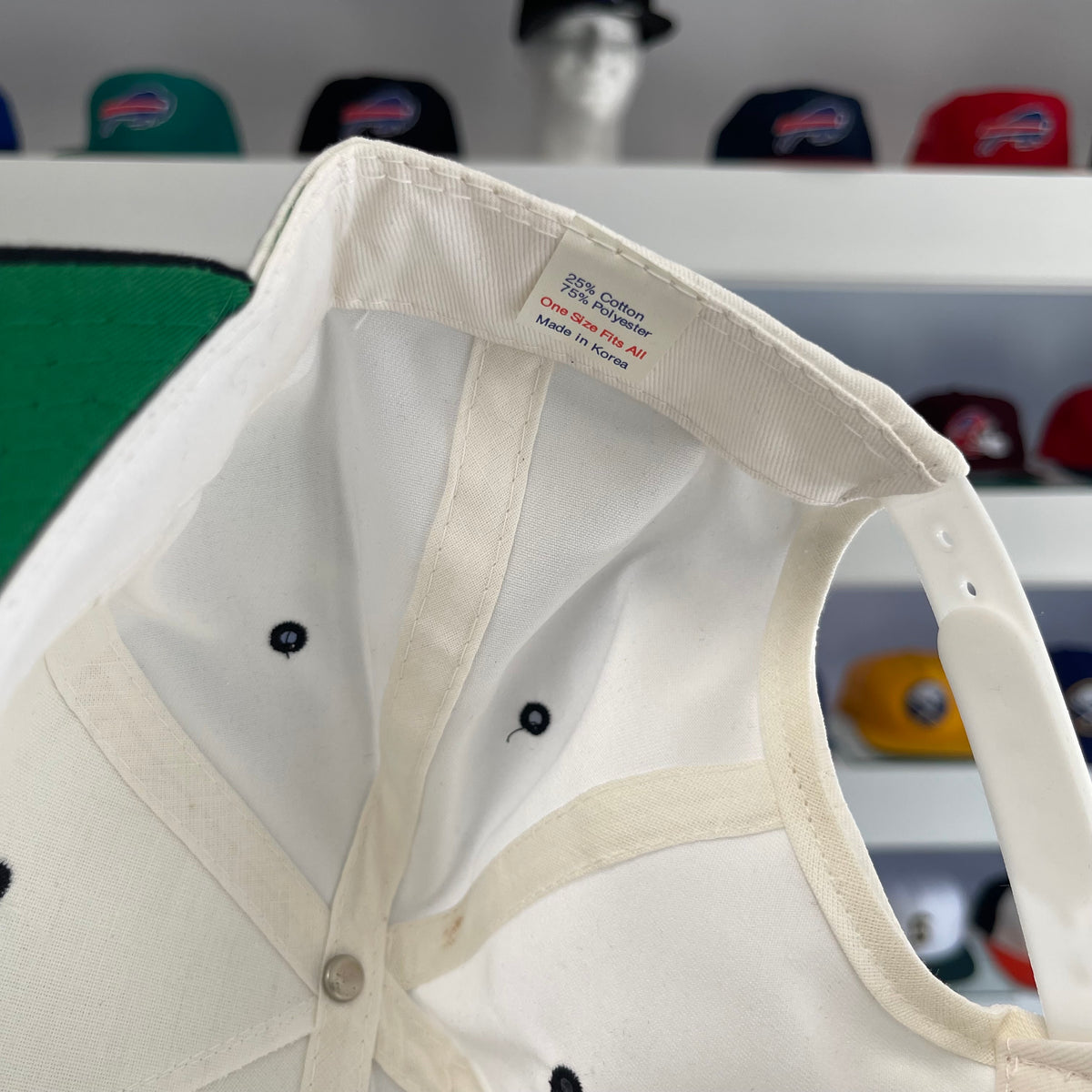Vintage 1993 Marilla Grill 1st Annual Golf Tournament Snapback Hat - White/Navy