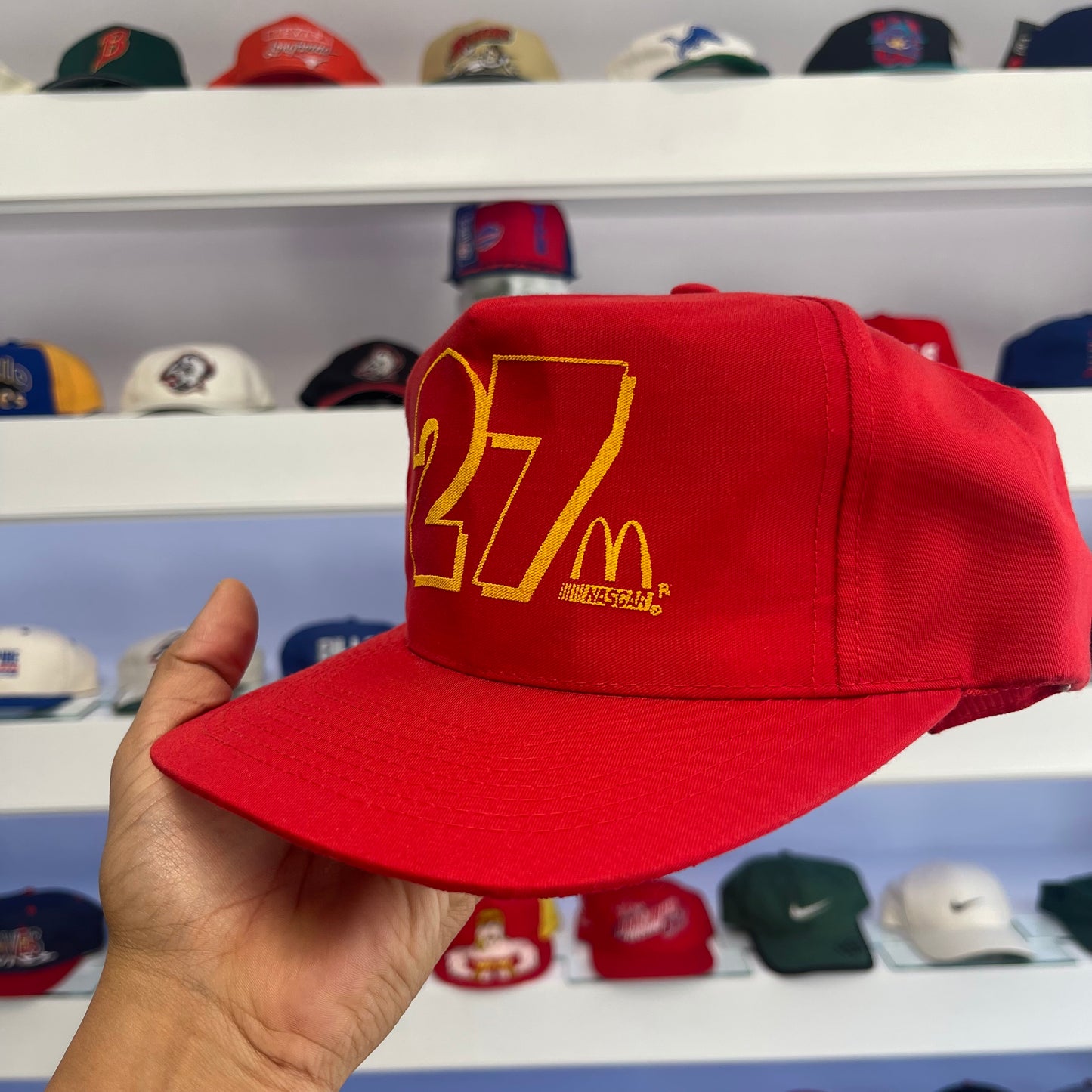 Vintage Jimmy Spencer McDonald’s NASCAR Racing Snap Back