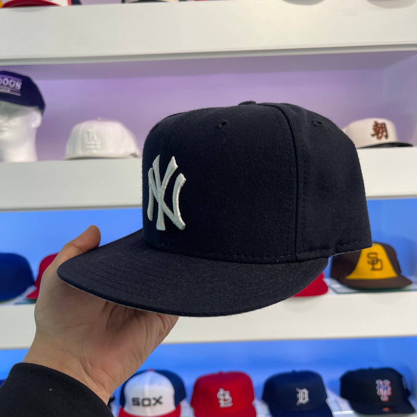 Vintage New York Yankees 59fifty New Era Fitted Size 7 5/8