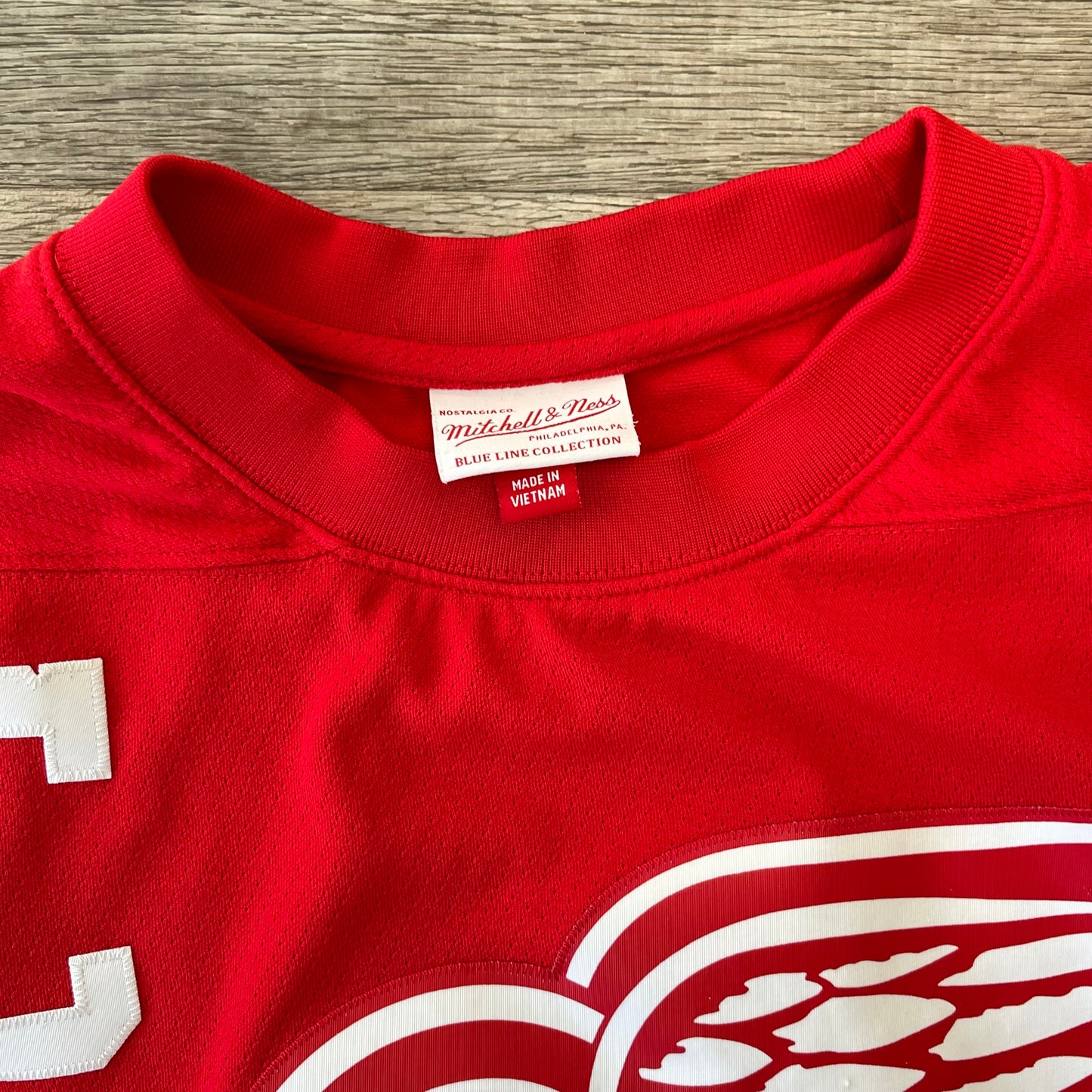 NHL Mitchell & Ness Gordie Howe Detroit Red Wings Jersey Size XL