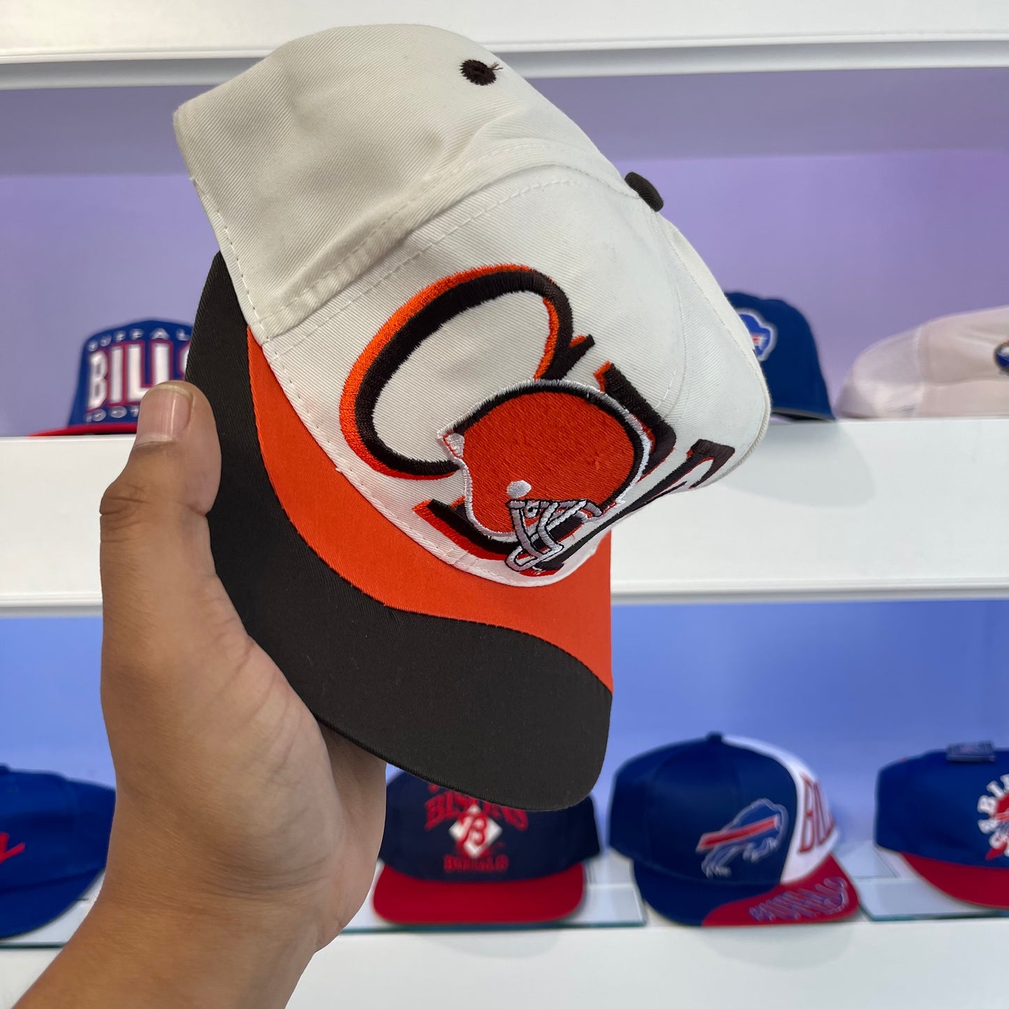 1990s Cleveland Browns Snap Back New with Tags