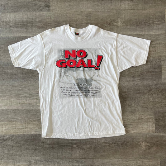 Vintage 1990s NHL No Goal T-Shirt Size XL