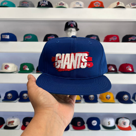 Vintage 1990s NFL New York Giants Twill Snap Back Dead Stock New