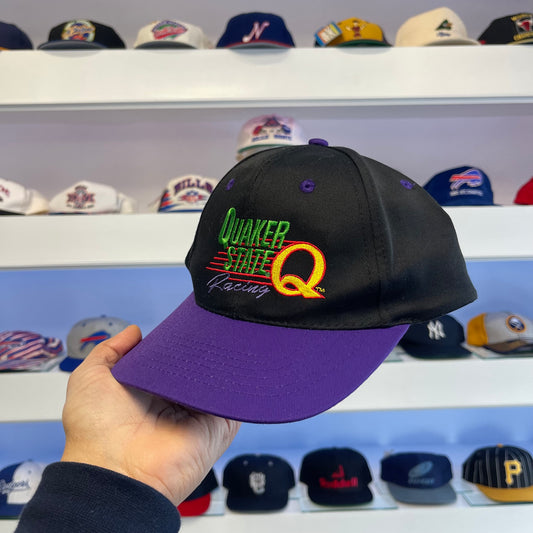 Vintage 1990s Quaker State Racing Twill Snap Back