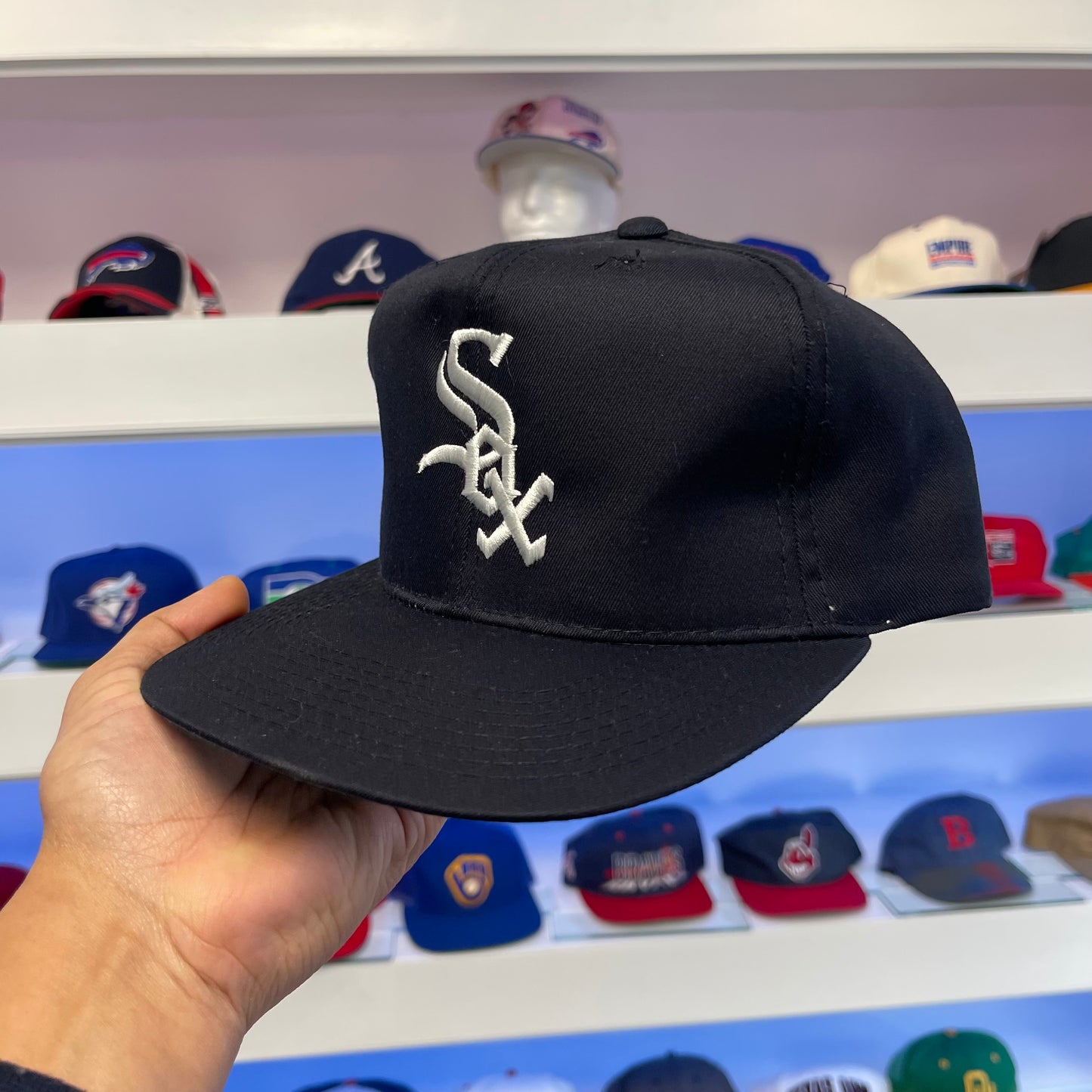 Vintage 1990s MLB Chicago White Sox Twill Snap Back