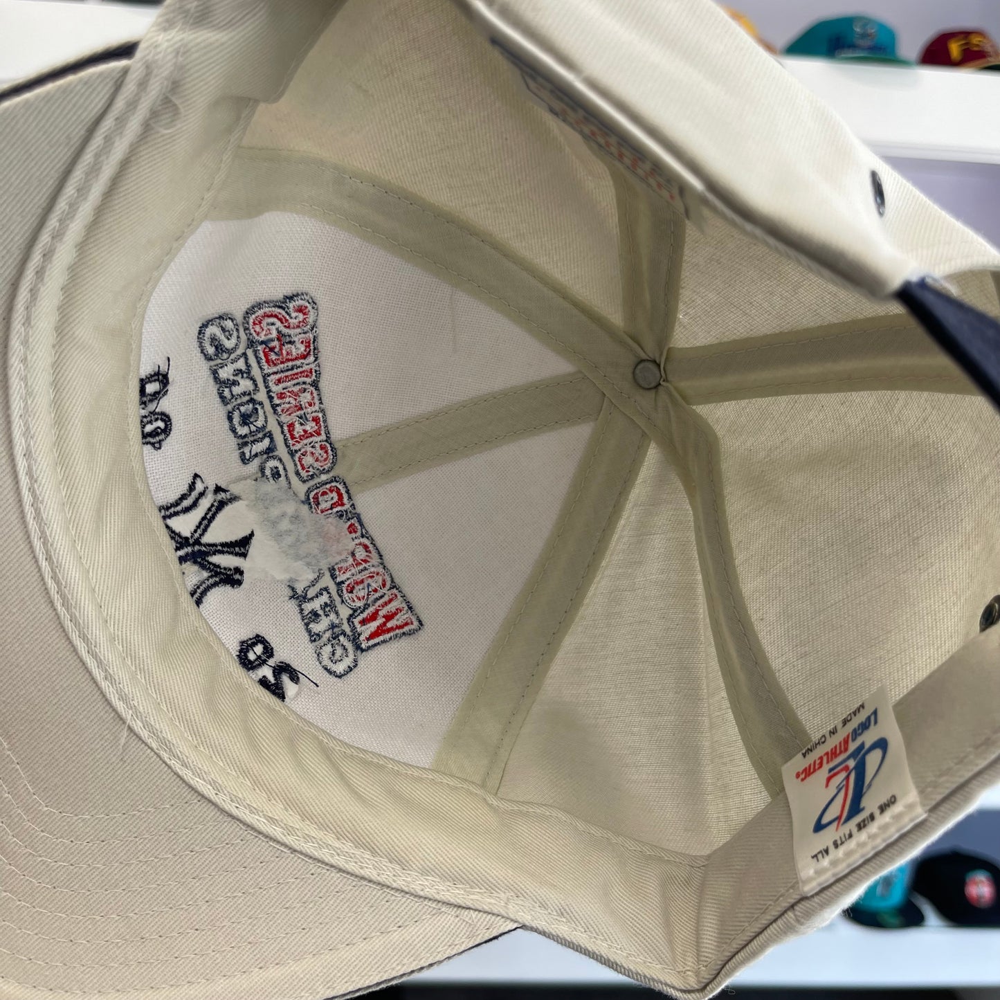 Vintage 2000 MLB New York Yankees World Series Champions Hat
