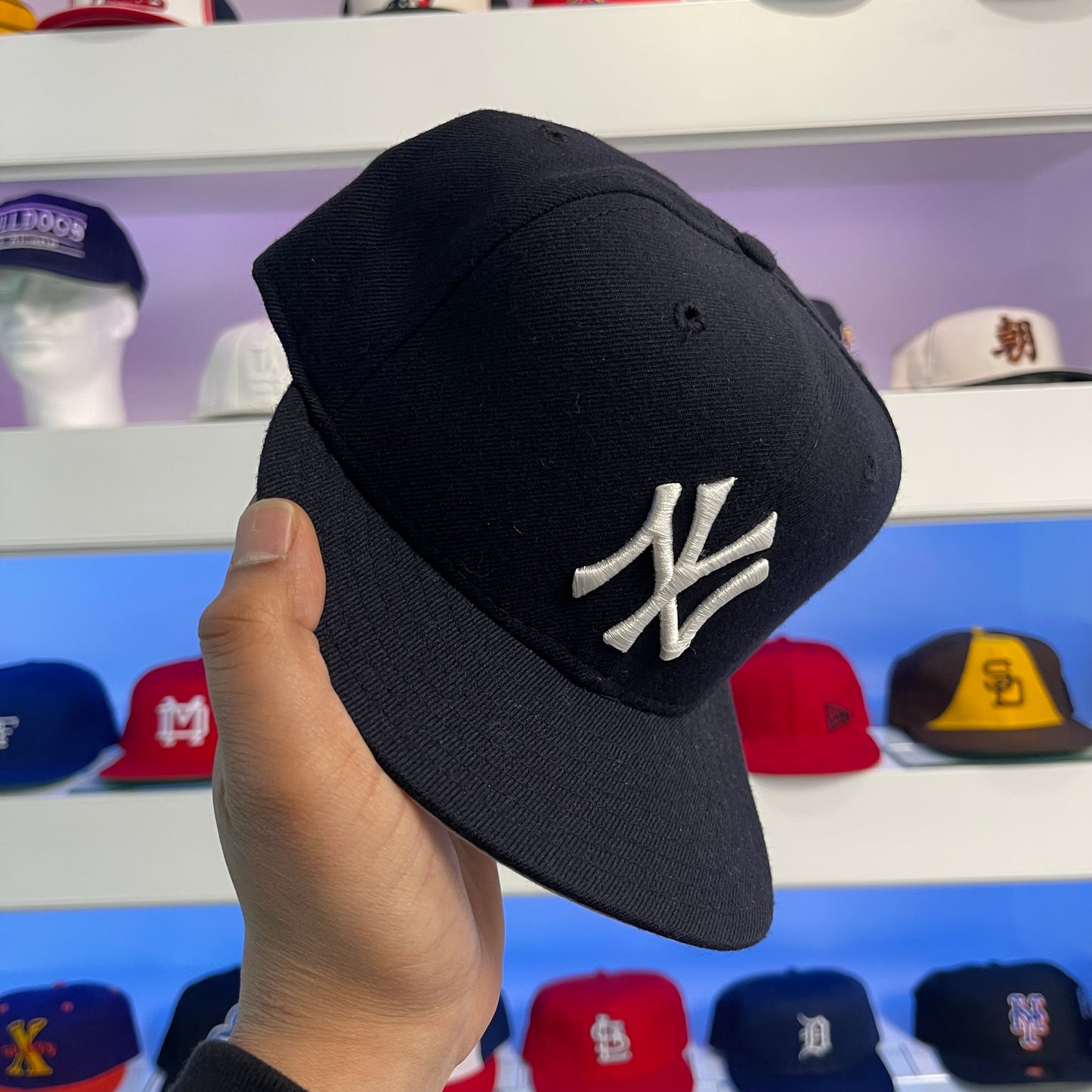 Vintage New York Yankees 59fifty New Era Fitted Size 7 5/8