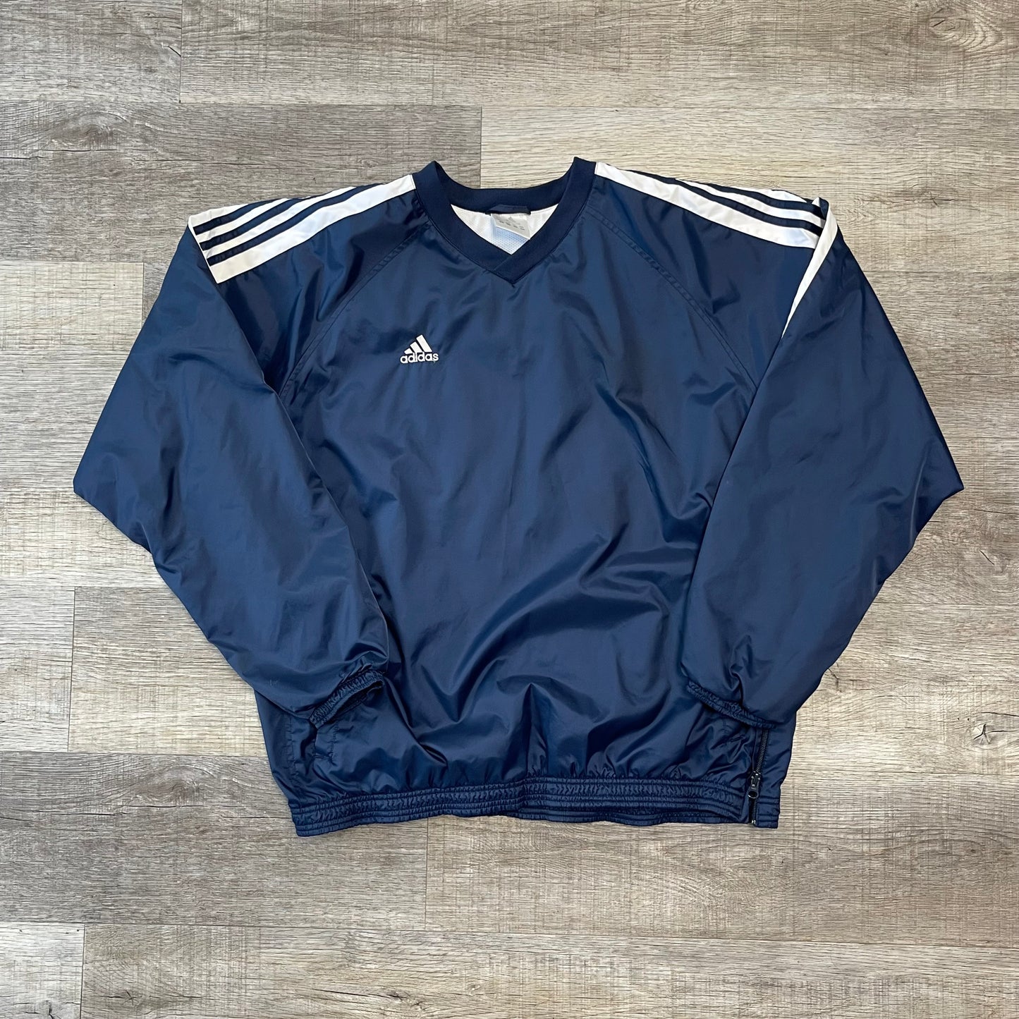 Vintage Adidas Windbreaker Pull Over Size Large