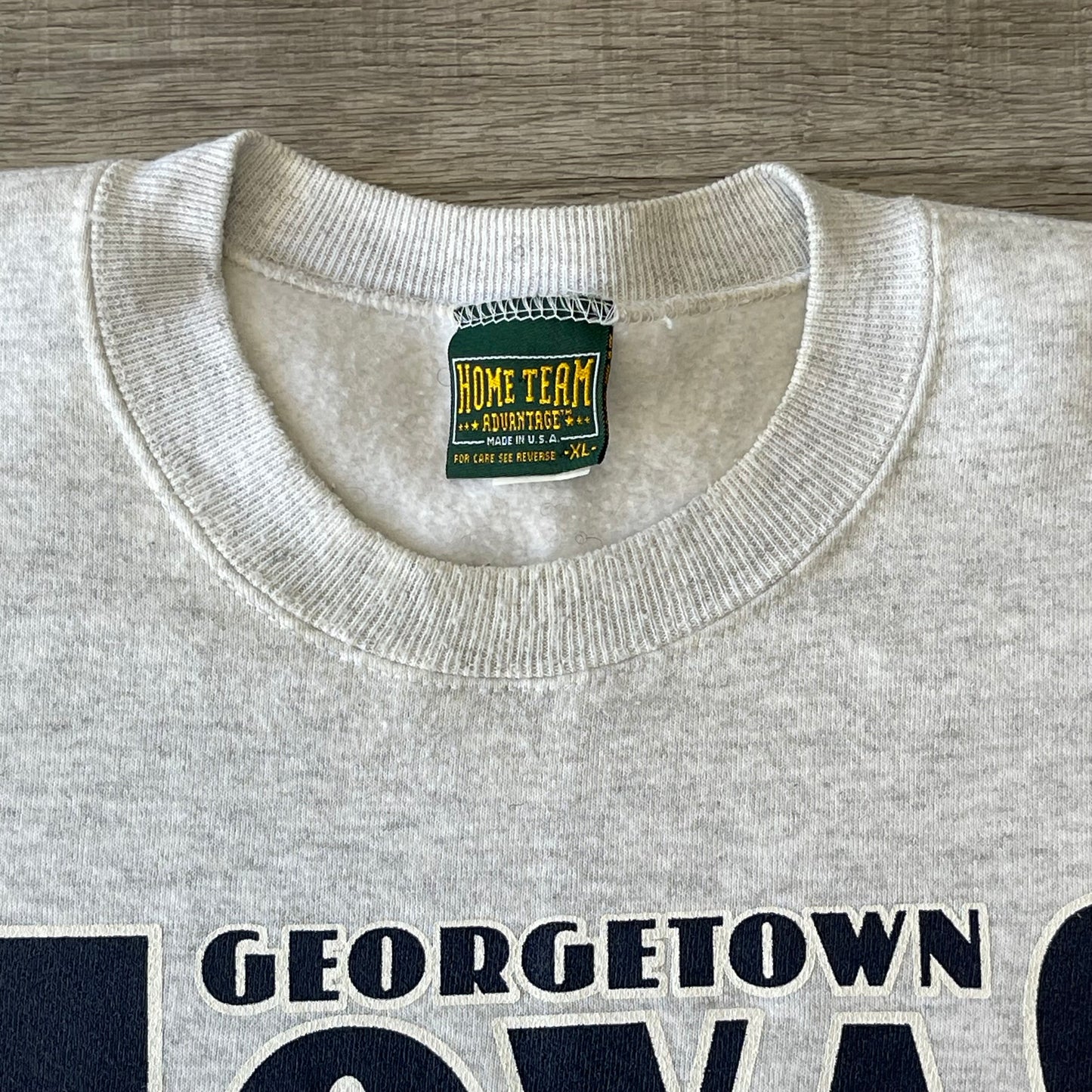 Vintage 1990s NCAA Georgetown Hoyas Crew Neck Sweatshirt XL