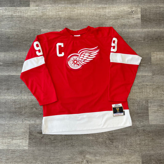 NHL Mitchell & Ness Gordie Howe Detroit Red Wings Jersey Size XL