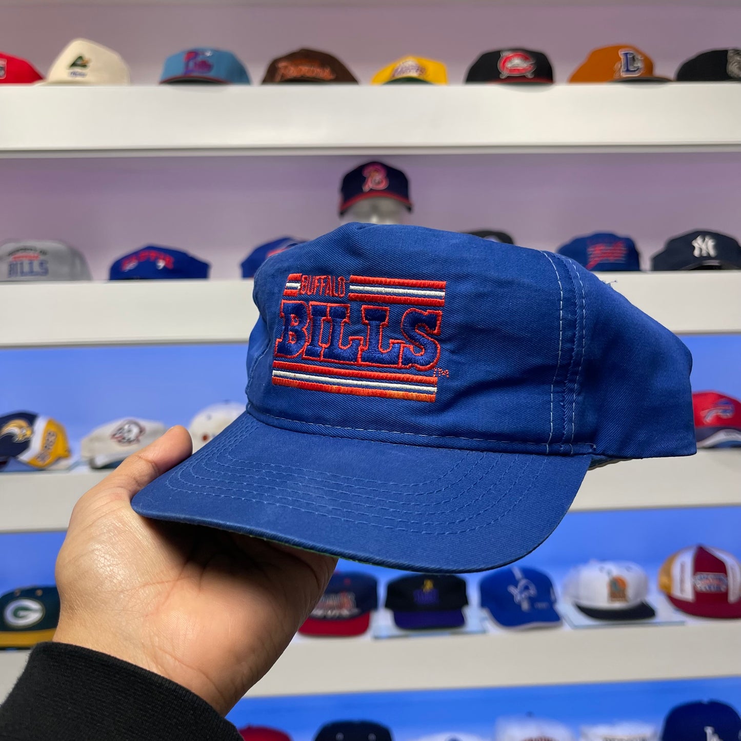 Vintage 1980s NFL Buffalo Bills Twill Snap Back