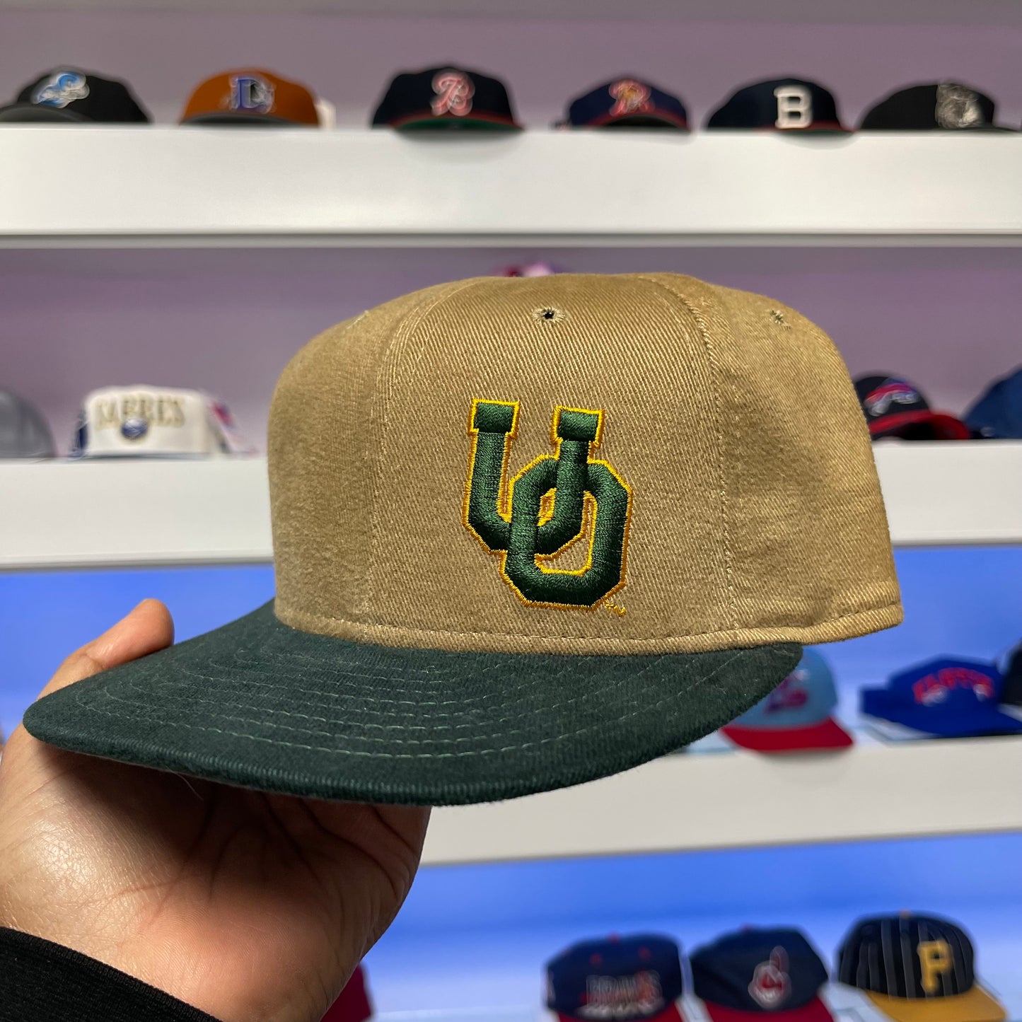 Vintage 1990s NCAA Oregon Ducks Snap Back