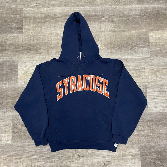 Vintage NCAA Syracuse Orangemen Russell Athletic Hoodie Size Small