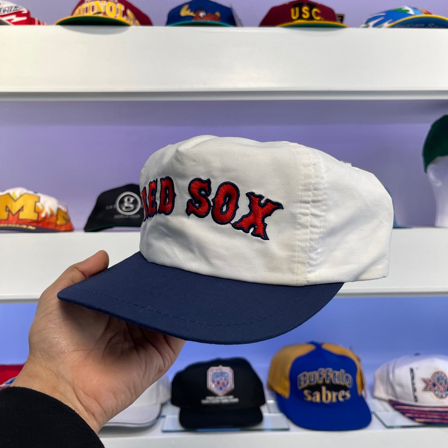 Vintage 1990s MLB Boston Red Sox Snap Back