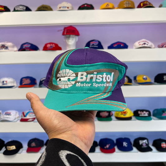 Vintage 1990s Bristol Motor Speedway Twill Snap Back