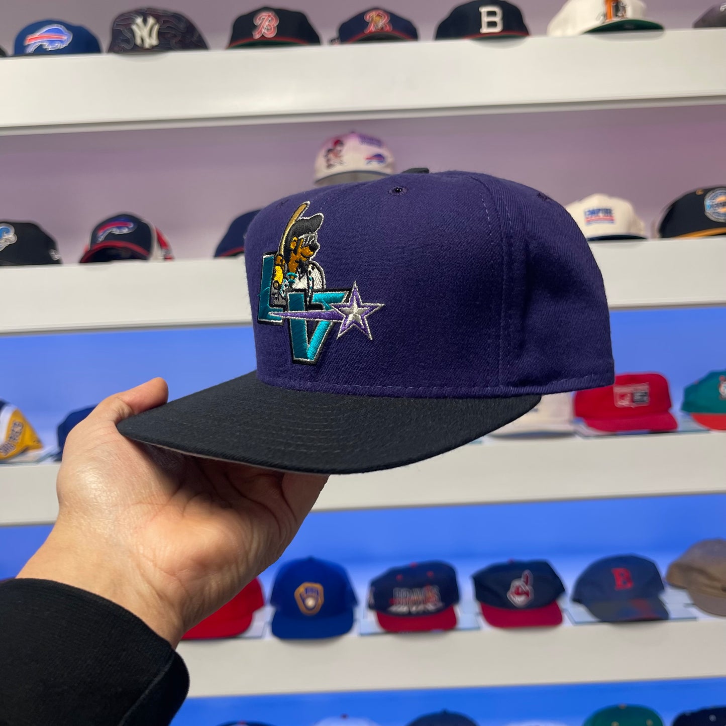 Vintage 1990s MiLB Las Vegas Stars Wool Snap Back