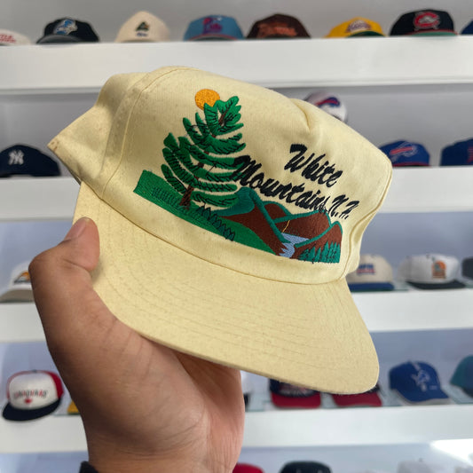 Vintage 1990s Nature White Mountains Snap Back