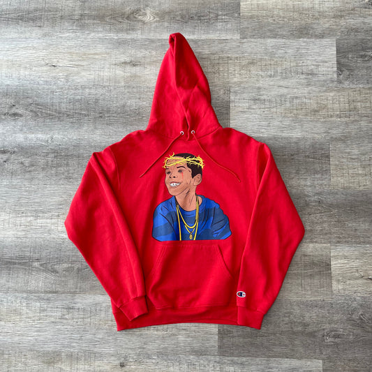 Westside Gunn Fly God Red Hoodie Size Medium