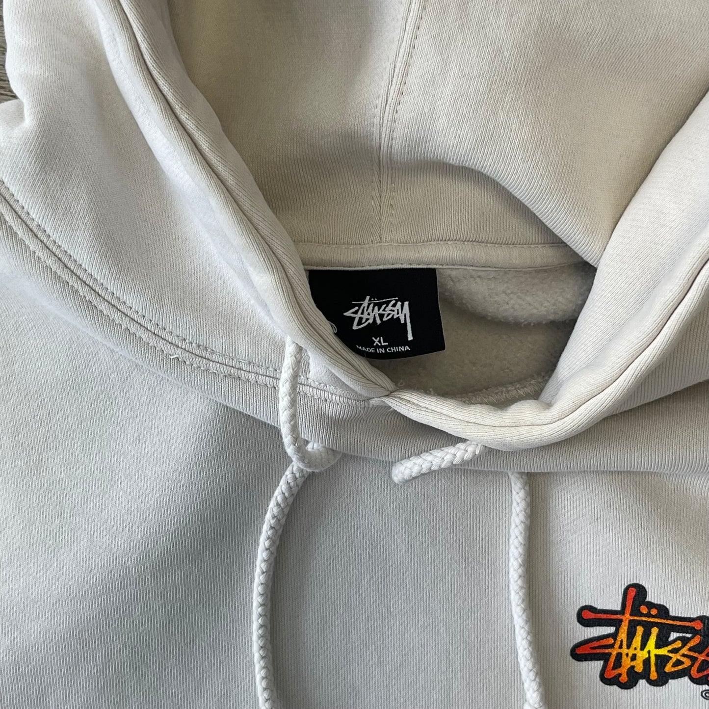 Stussy 8 Ball World Wide Hoodie Size XL