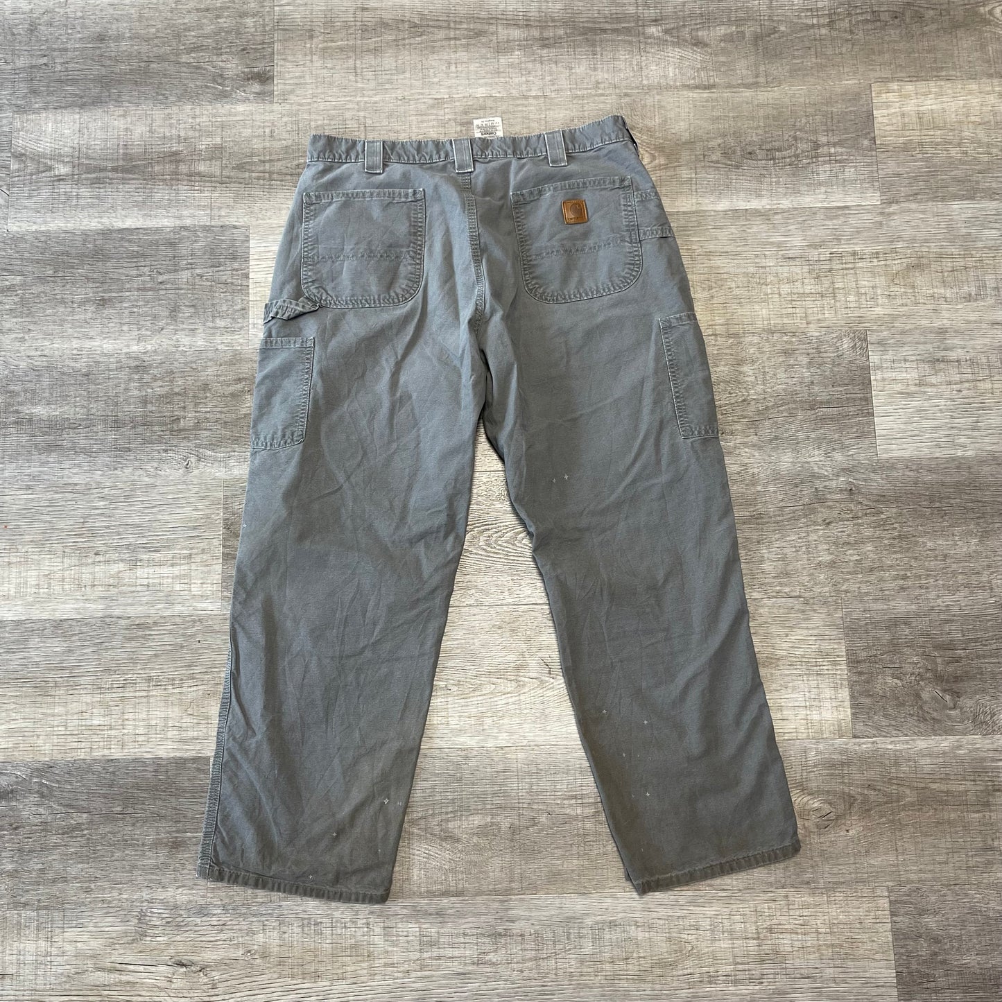 Vintage Carhartt Khaki Jeans Size 38x30