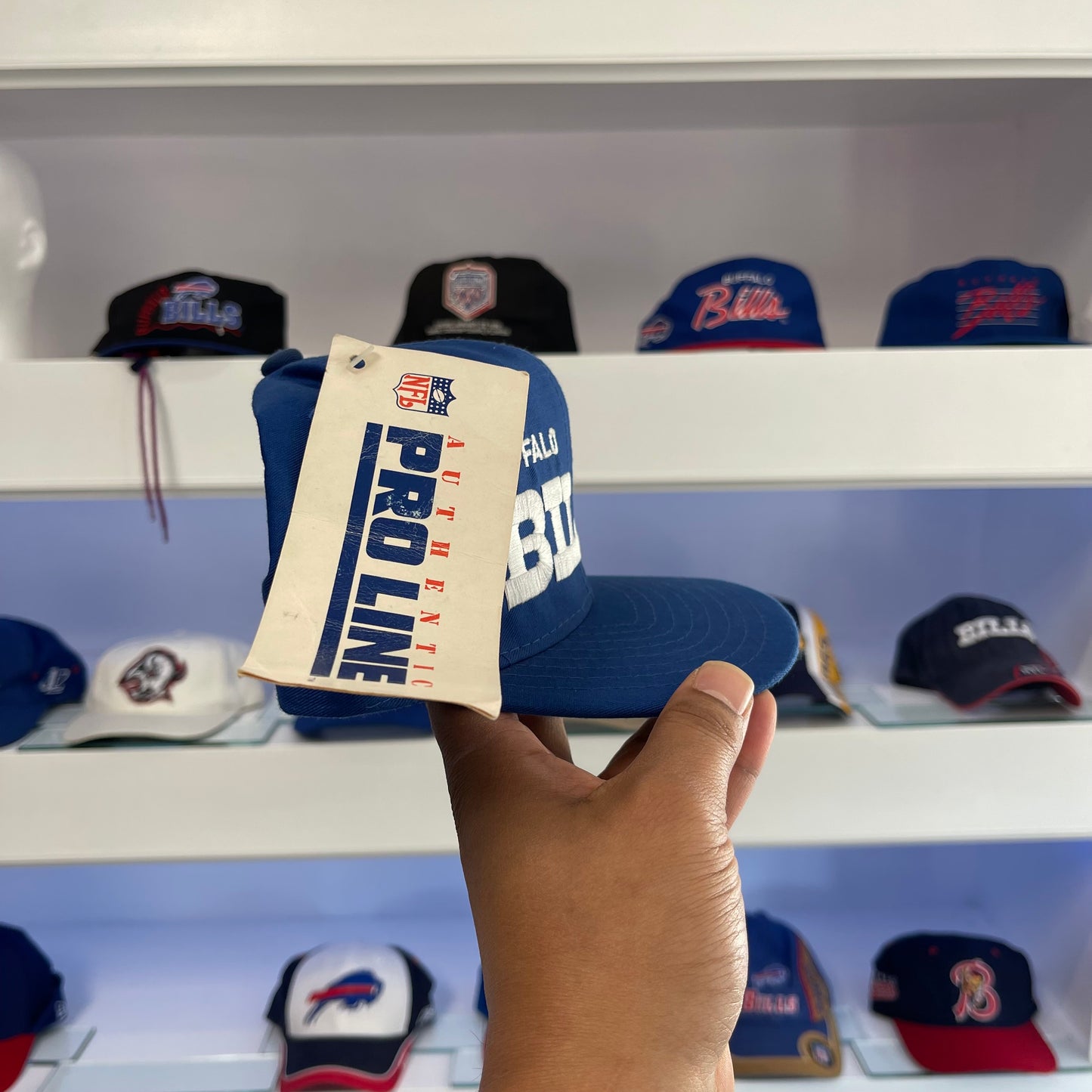 Vintage 1990s NFL Buffalo Bills Pro Line Twill Snap Back