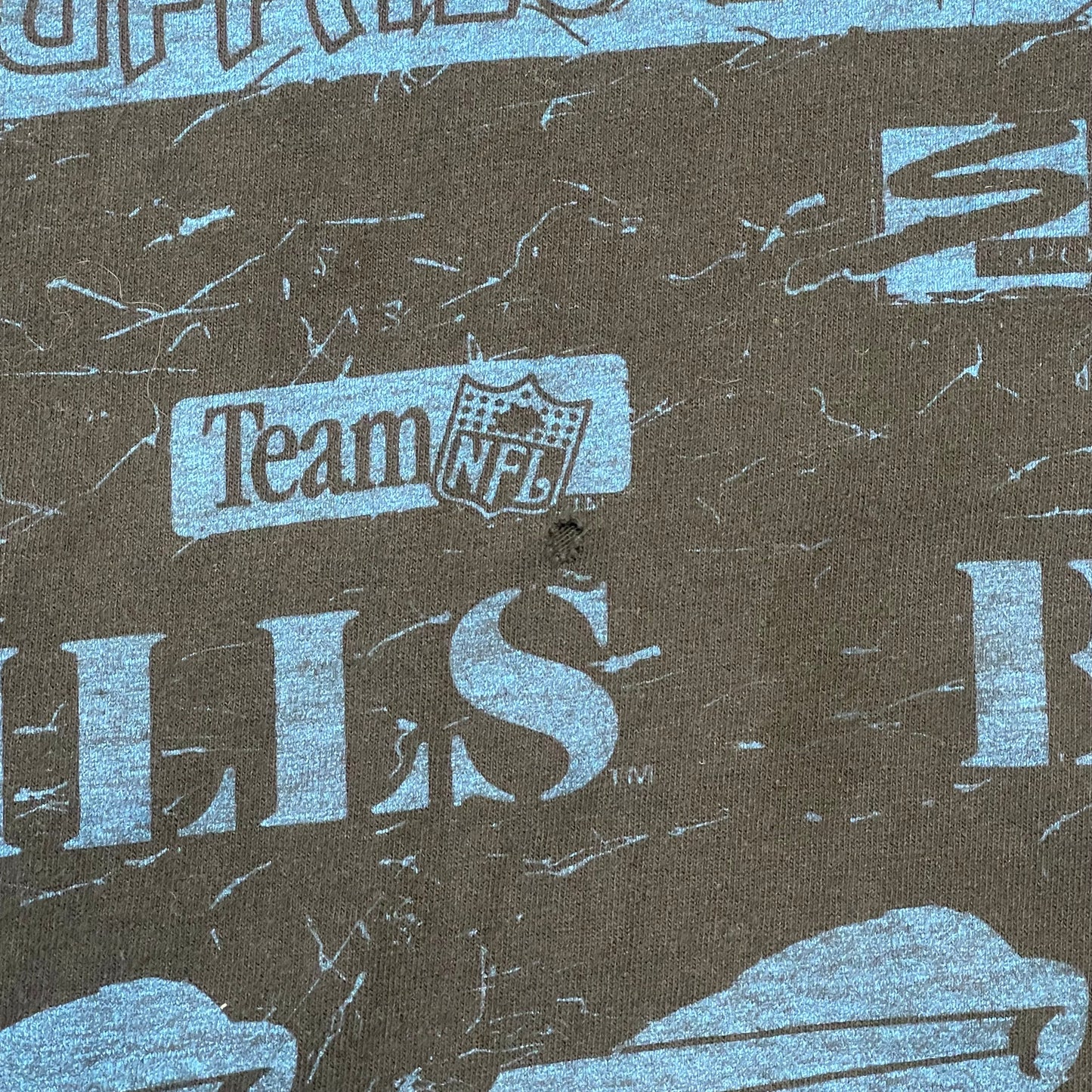 Vintage 1990s Buffalo Bills Salem AOP Size Large