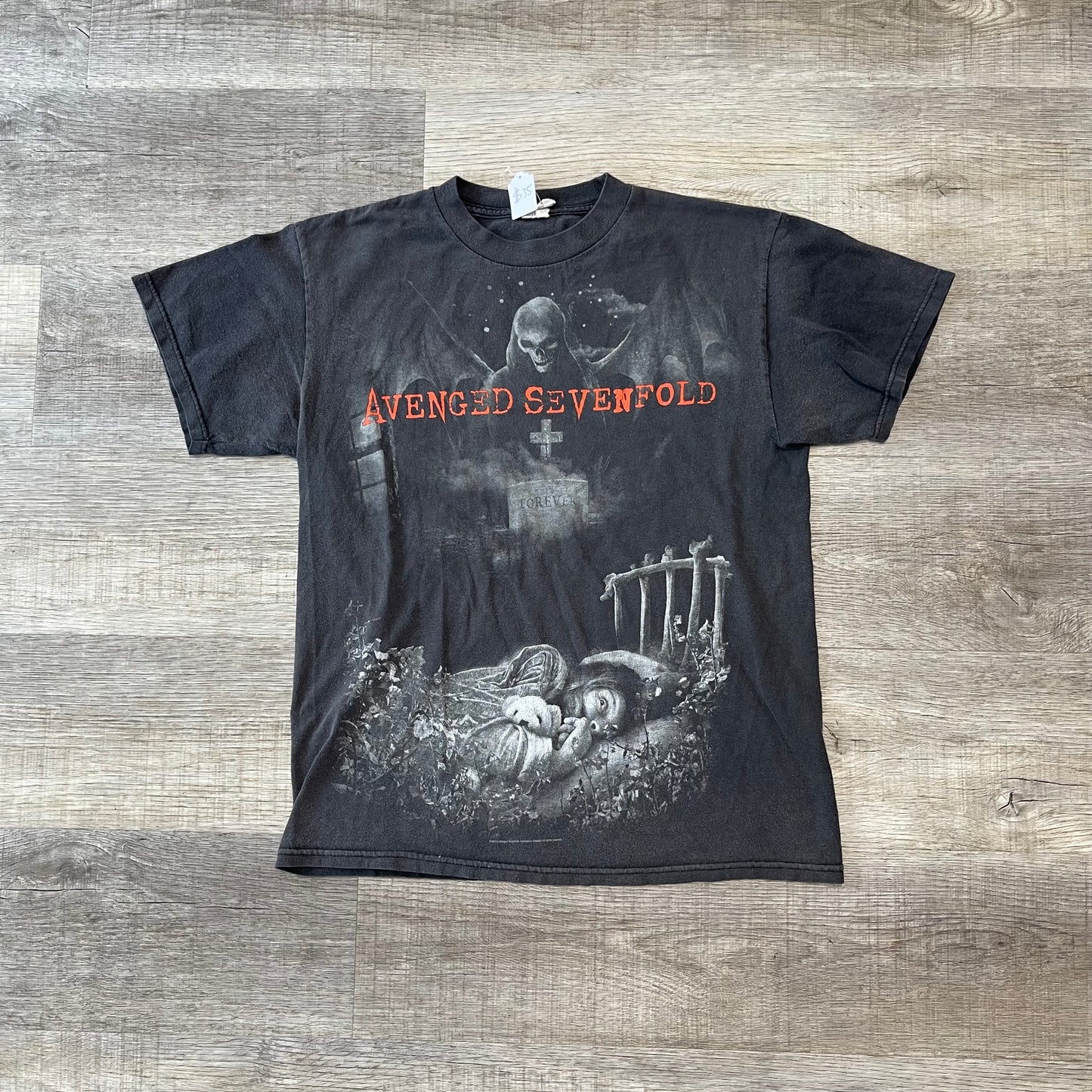 Avenged Sevenfold Nightmare A7X 2010 Graphic Tee Shirt Size Large