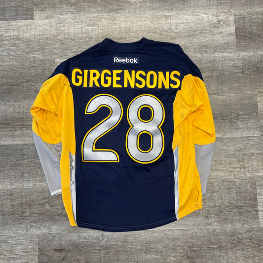 Vintage NHL Zemgus Girgensons Buffalo Sabres Jersey Size Medium