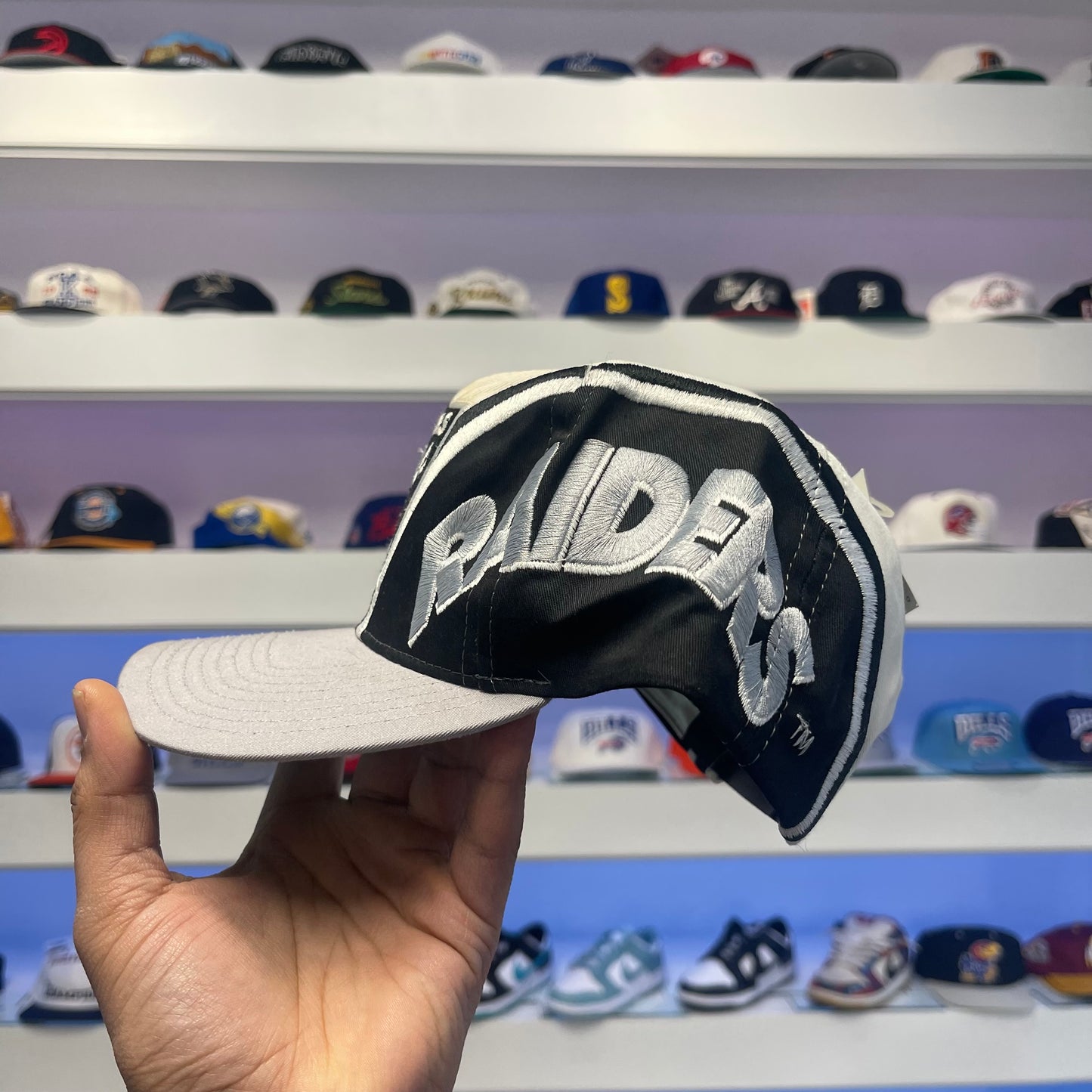 Vintage Raiders Snap Back New with Tags