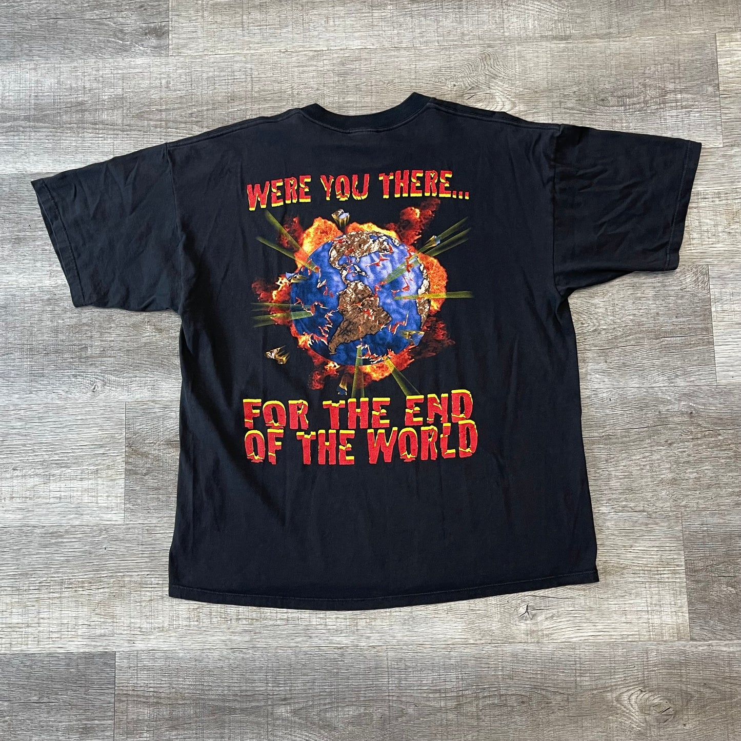 Vintage 1996 Kiss Alive Worldwide 96’ 97’ Single Stitch Band Concert Shirt XL