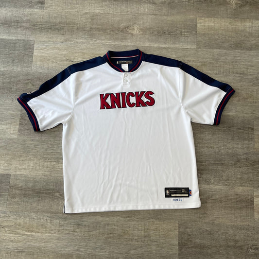 Vintage NBA New York Knicks Hardwood Classics Warm Up Jersey Size XL