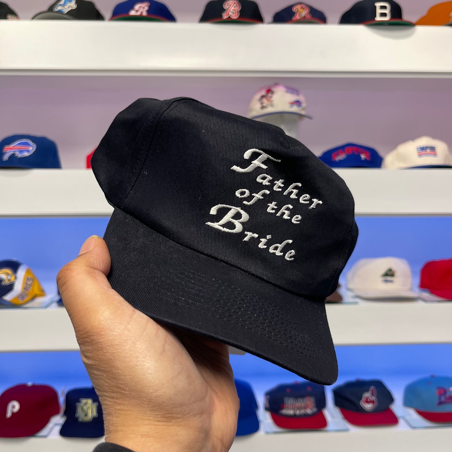 Vintage 1990s Father of The Bride Twill Snap Back