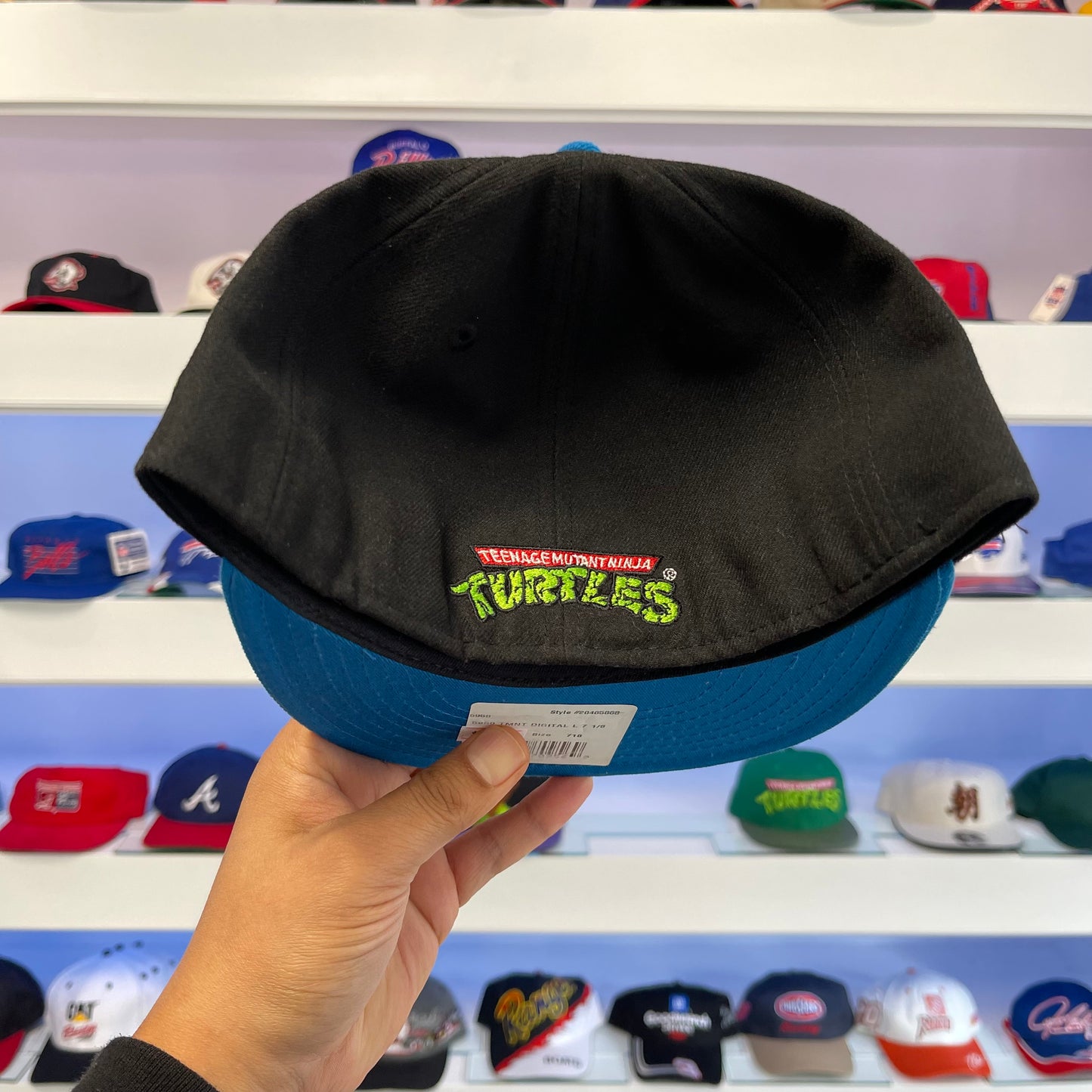 TMNT Leonardo Ninja Turtles Fitted Size 7 1/8
