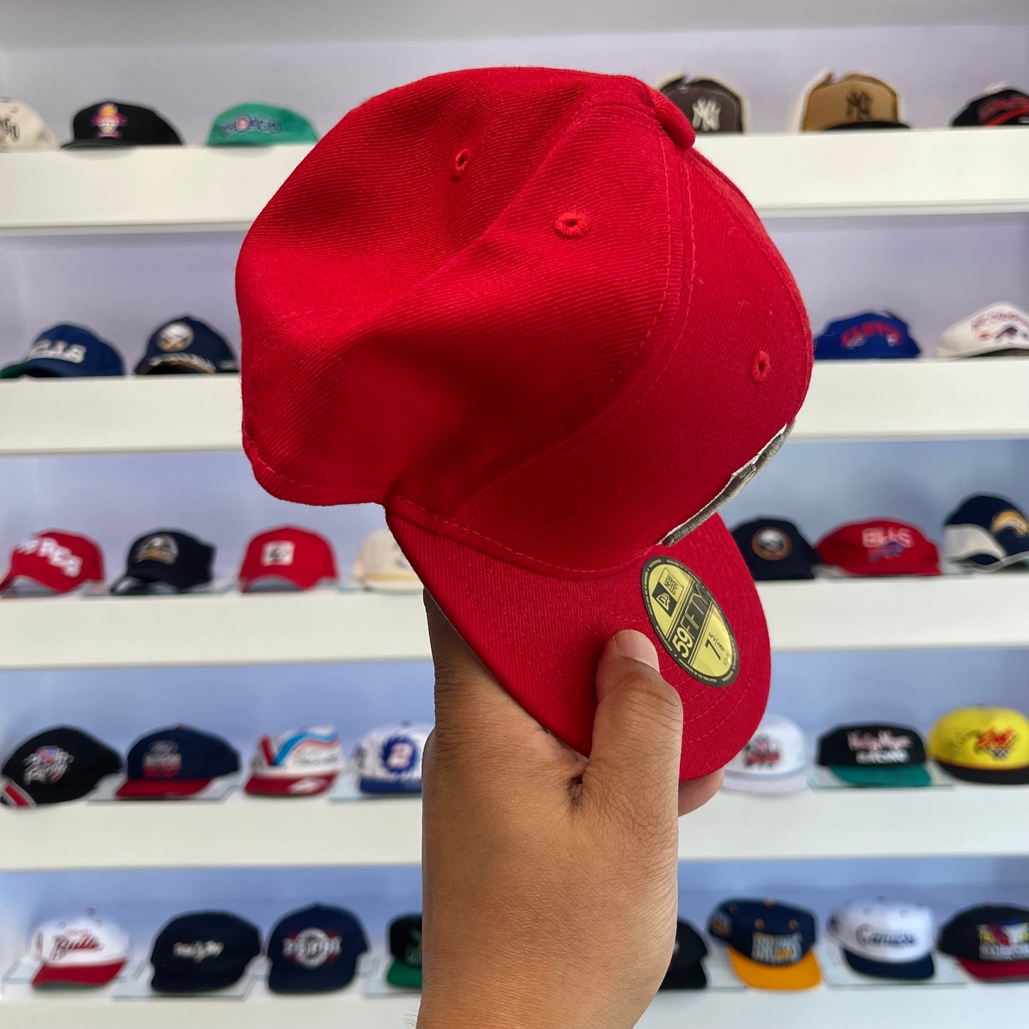 New York Yankees Red Fitted Size 7 5/8