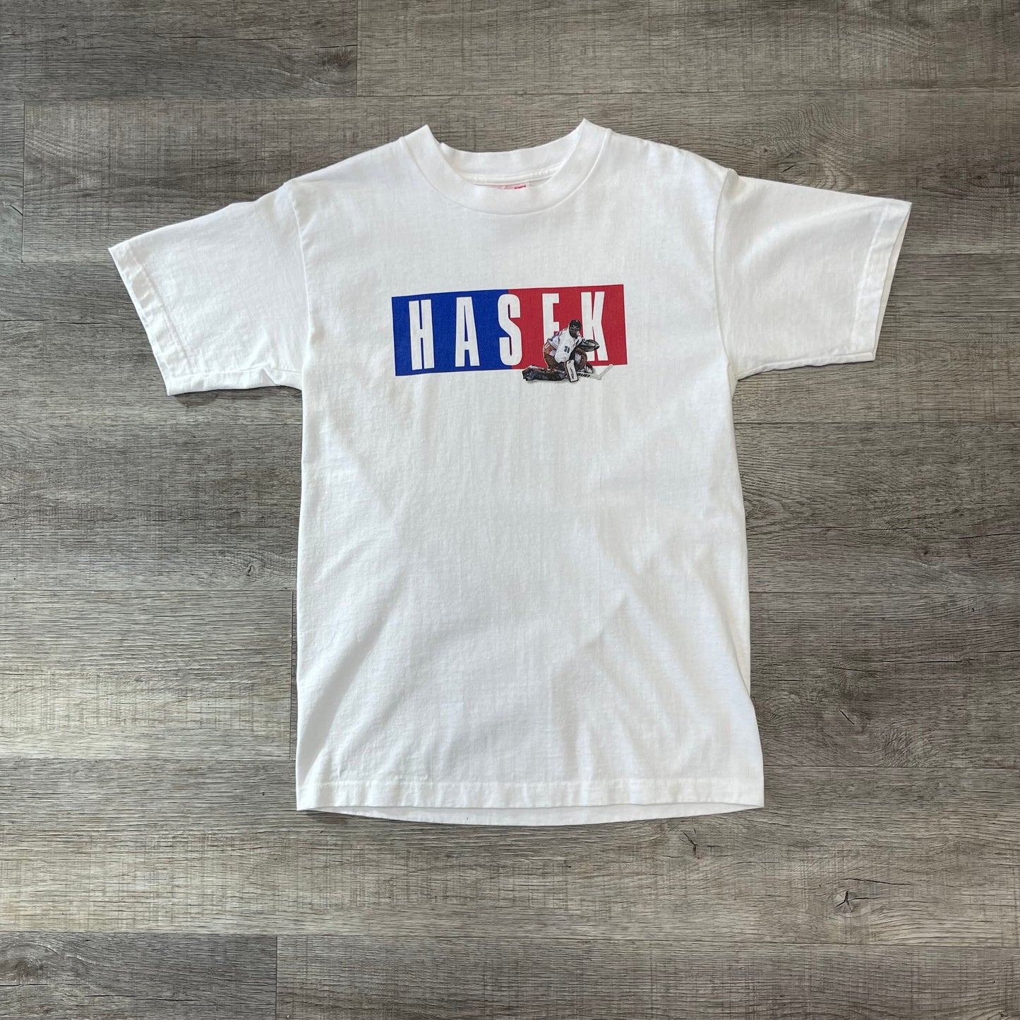 Vintage NHL Dominik Hasek Buffalo Sabres MVP Shirt Size Large