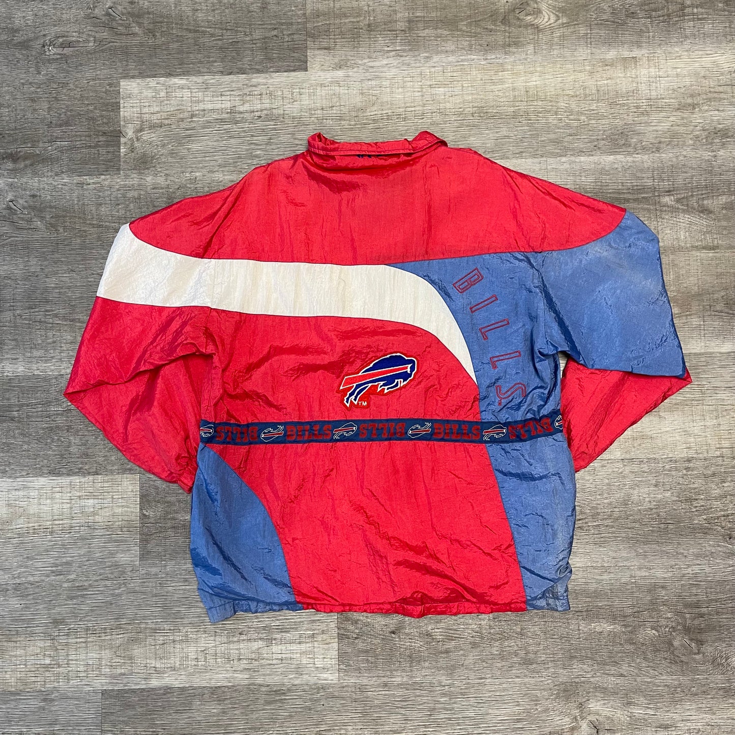 1990s Buffalo Bills Windbreaker Jacket Size XL