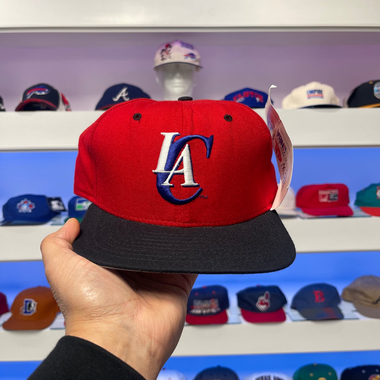 Vintage 1990s NBA Los Angeles Clippers Wool Snap Back