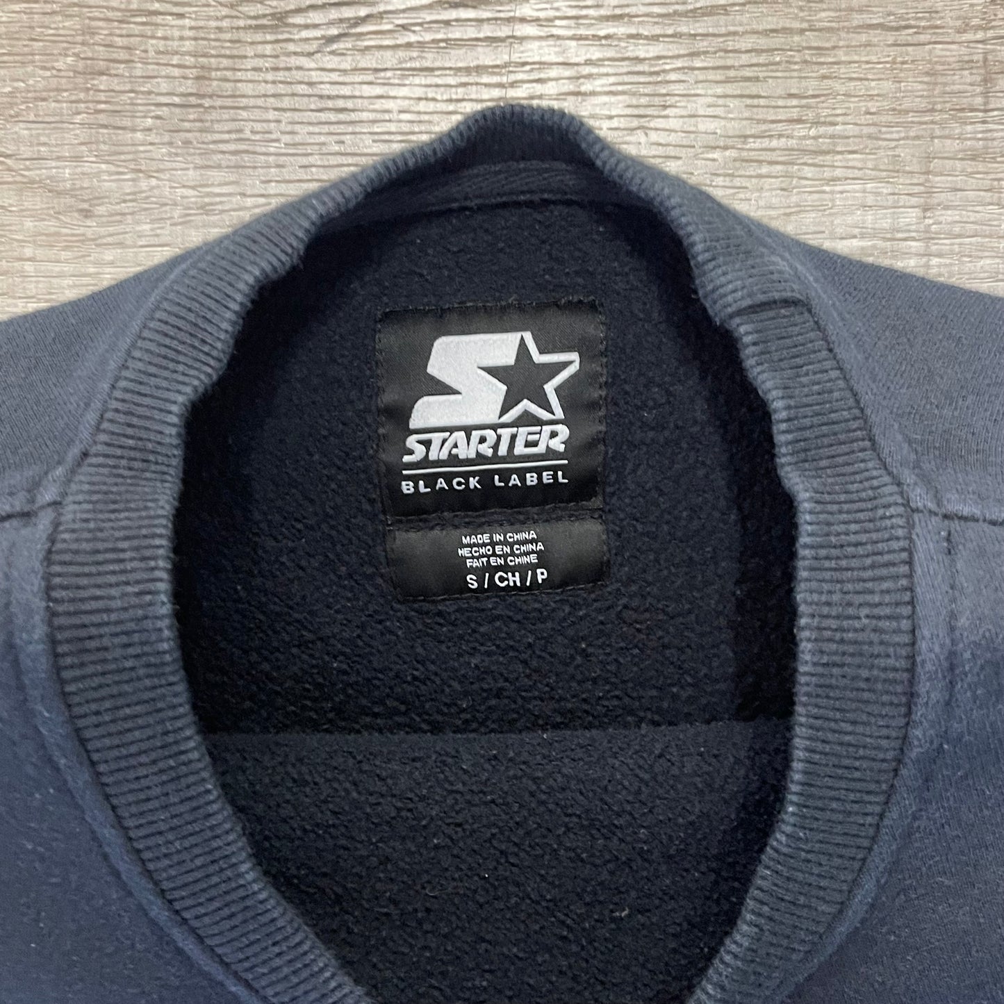 Vintage 1999s Buffalo Bills Black Starter sweatshirt Size XL